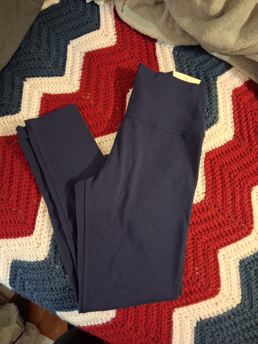 aerie High-Waist Navy Leggings